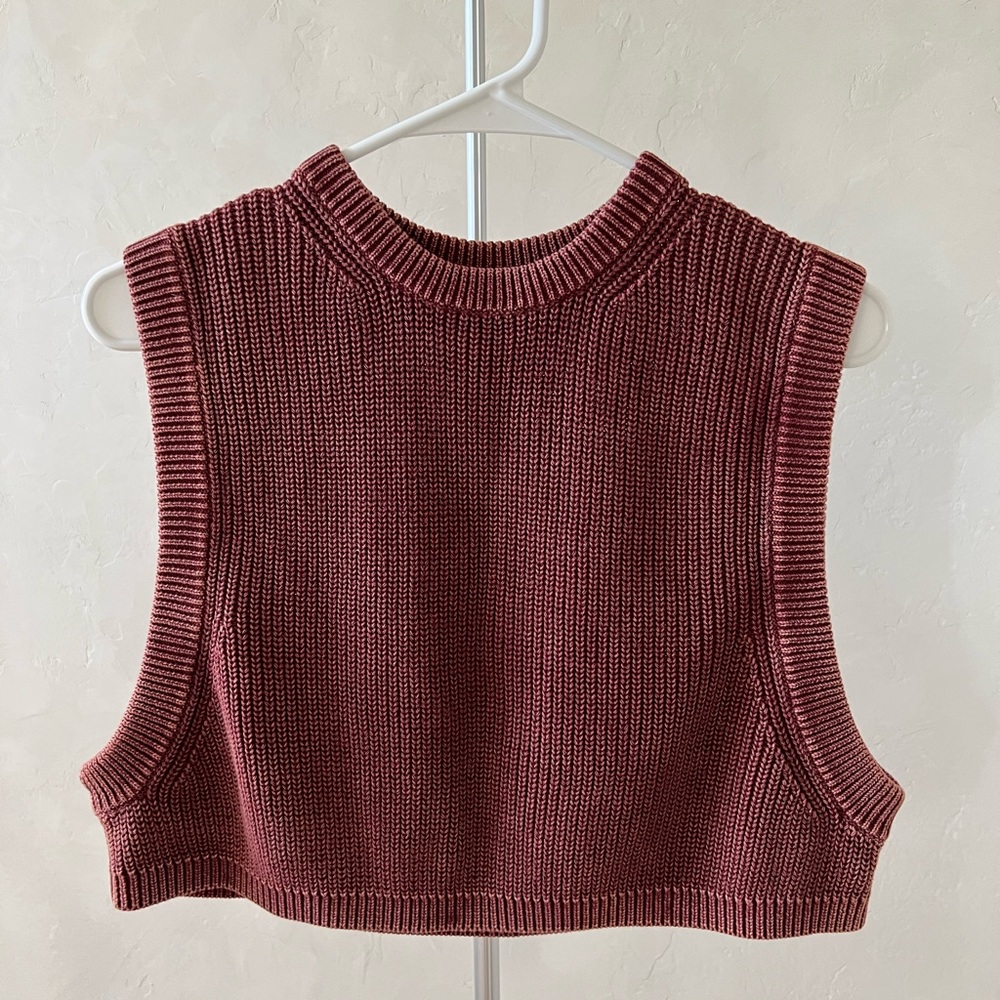 Free people Hi crew vest